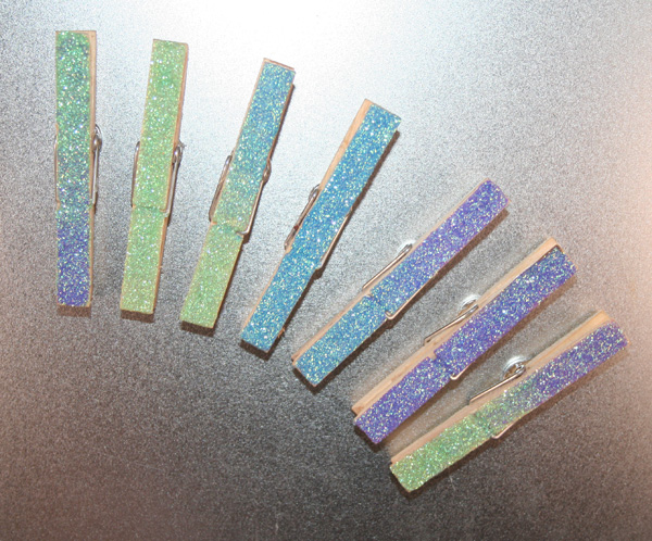 Glitter Clothespin Magnets | CKC Creative